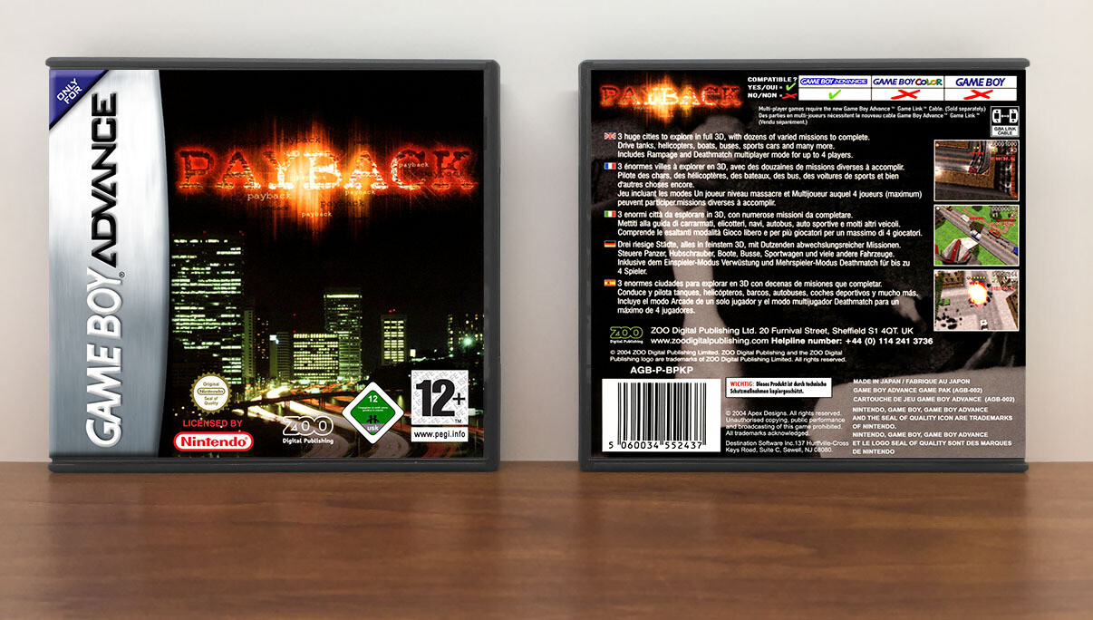 Payback, Artwork Spine Color: Chrome