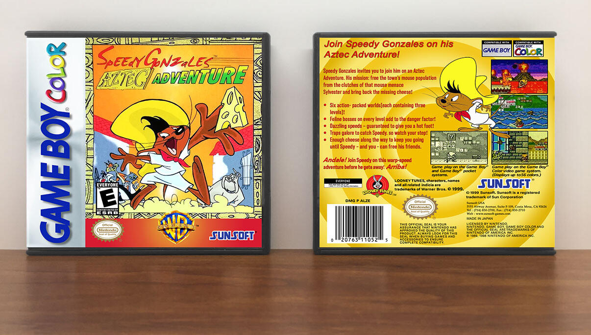  Speedy Gonzales Aztec Adventure - Game Boy Color - PAL