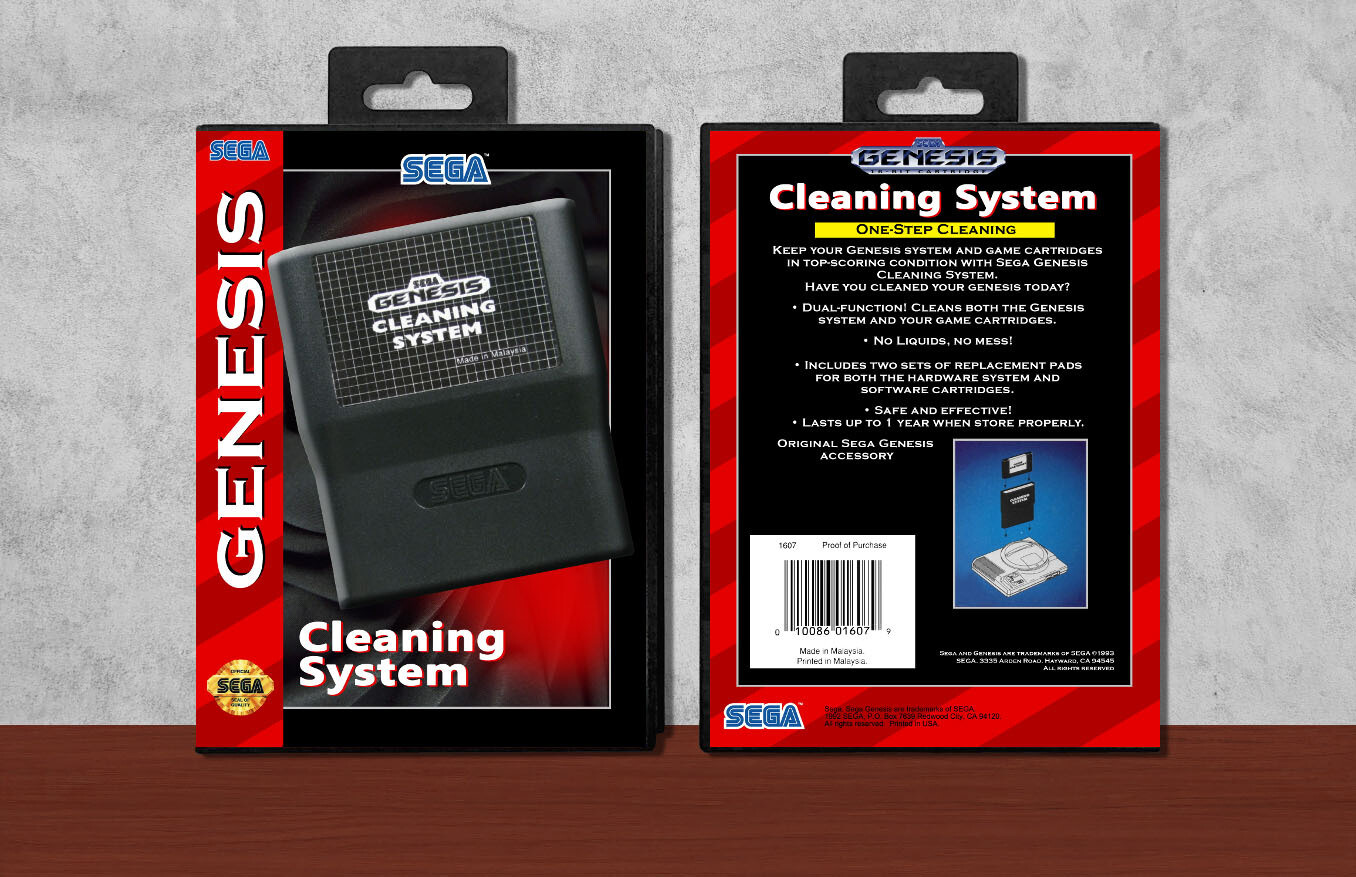 Genesis Cleaning System, Case Color: Black