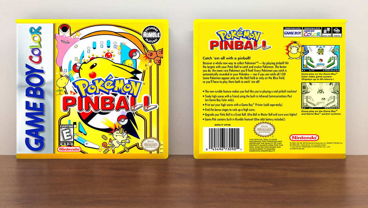 Pokemon Pinball (Yellow Case)
