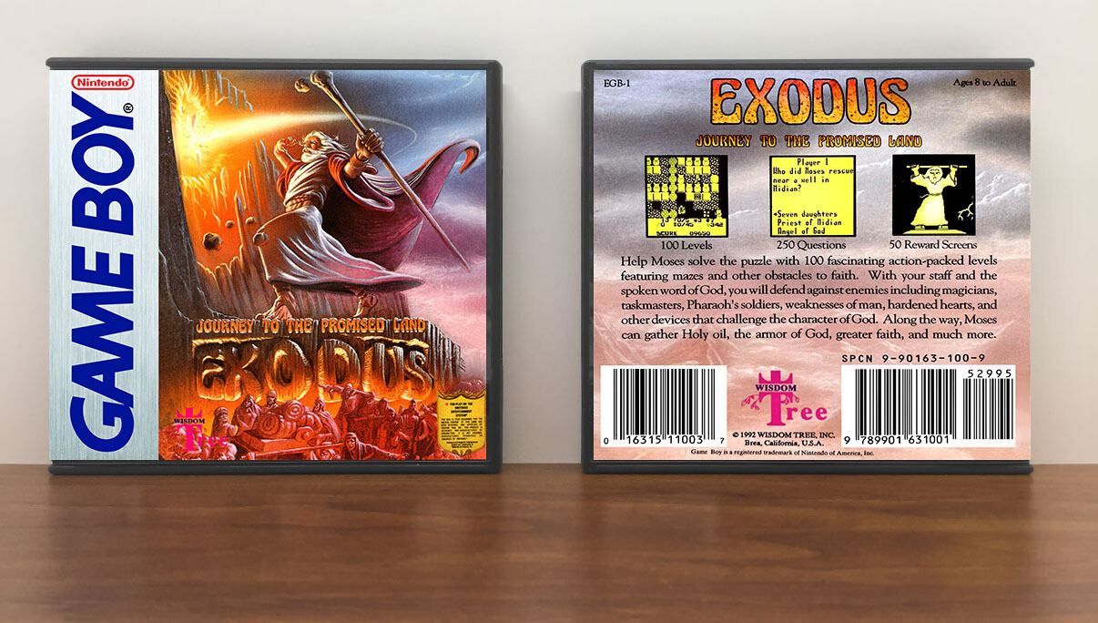 Exodus: Journey to the Promised Land, Artwork Spine Color: Chrome