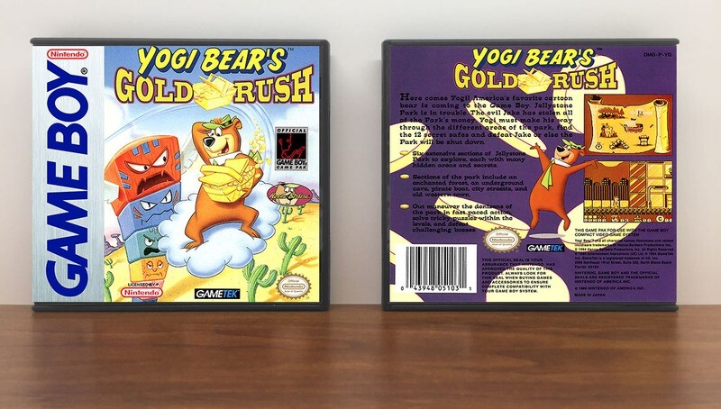 Yogi Bear&#39;s Gold Rush, Artwork Spine Color: Chrome