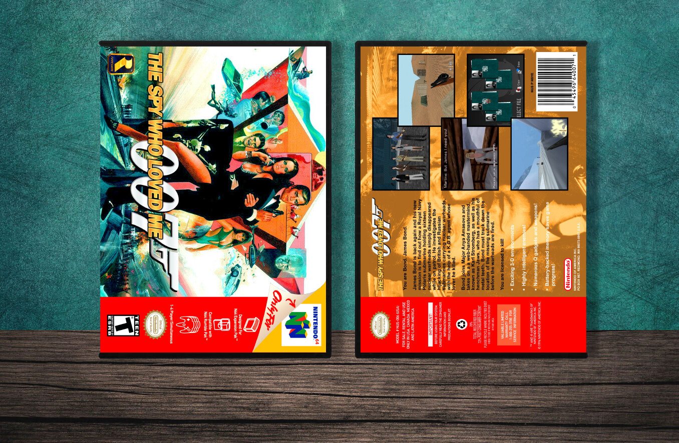 007: The Spy Who Loved Me, Case Color: DARK GREY (OEM DS CASE COLOR)