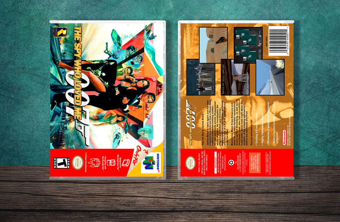 007: The Spy Who Loved Me, Case Color: CLEAR (Transparent)