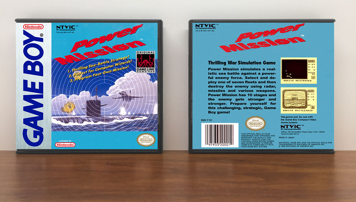 Power Mission, Artwork Spine Color: Chrome