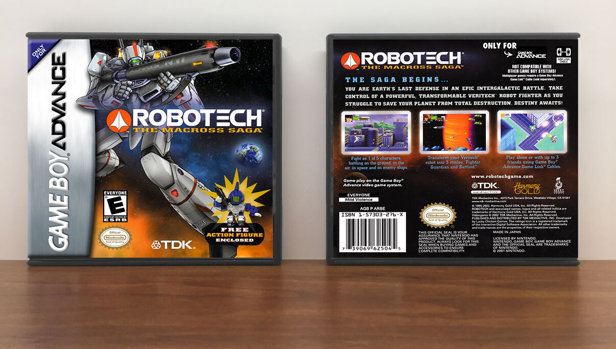 Robotech: The Macross Saga, Artwork Spine Color: Chrome