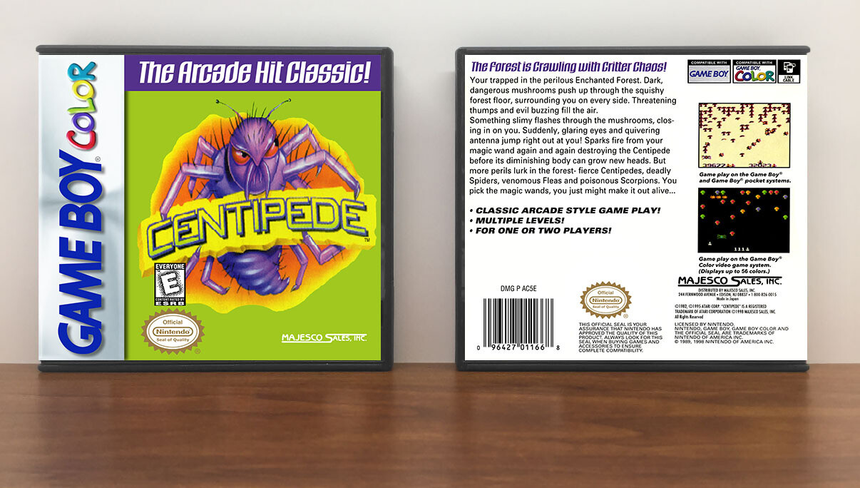 Centipede (2nd Variant), Artwork Spine Color: Chrome