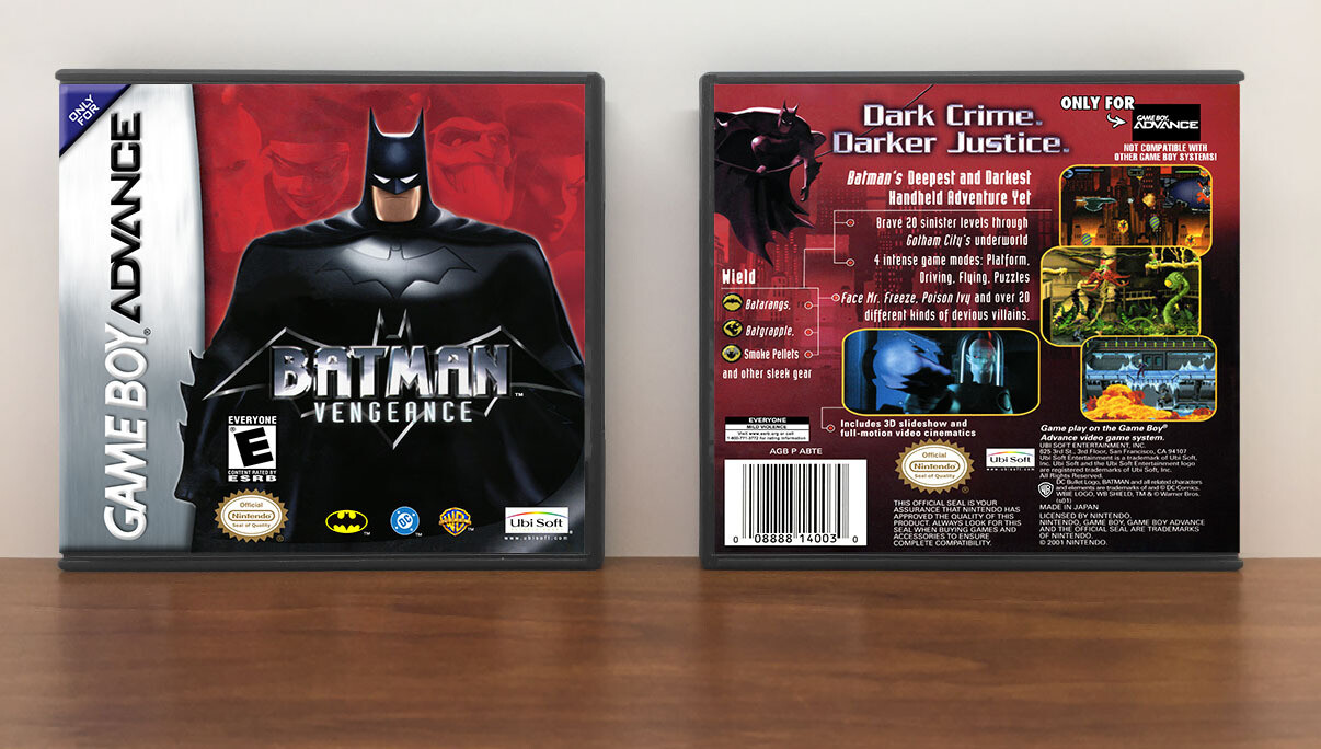 Batman Vengeance, Artwork Spine Color: Chrome