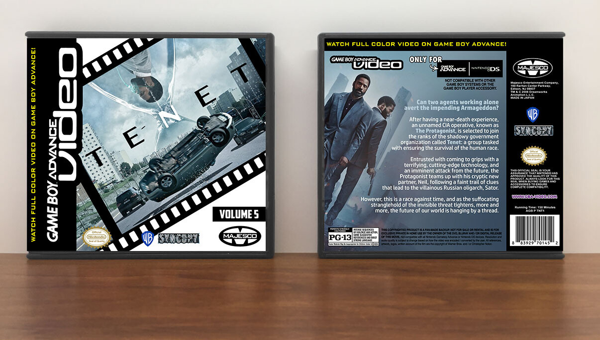 Tenet Volumes 1-5 (Full Set), Artwork Spine Color: Black