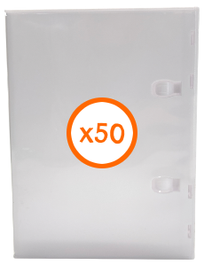 N64 Game Case - White - 50 Pack