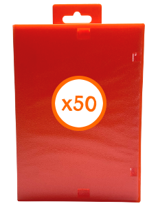 SGMD Game Case - Red - 50 Pack