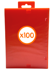 SGMD Game Case - Red - 100 Pack