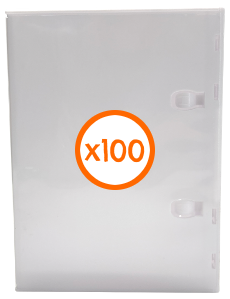 N64 Game Case - White - 100 Pack