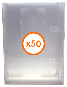 N64 Game Case - Clear - 50 Pack