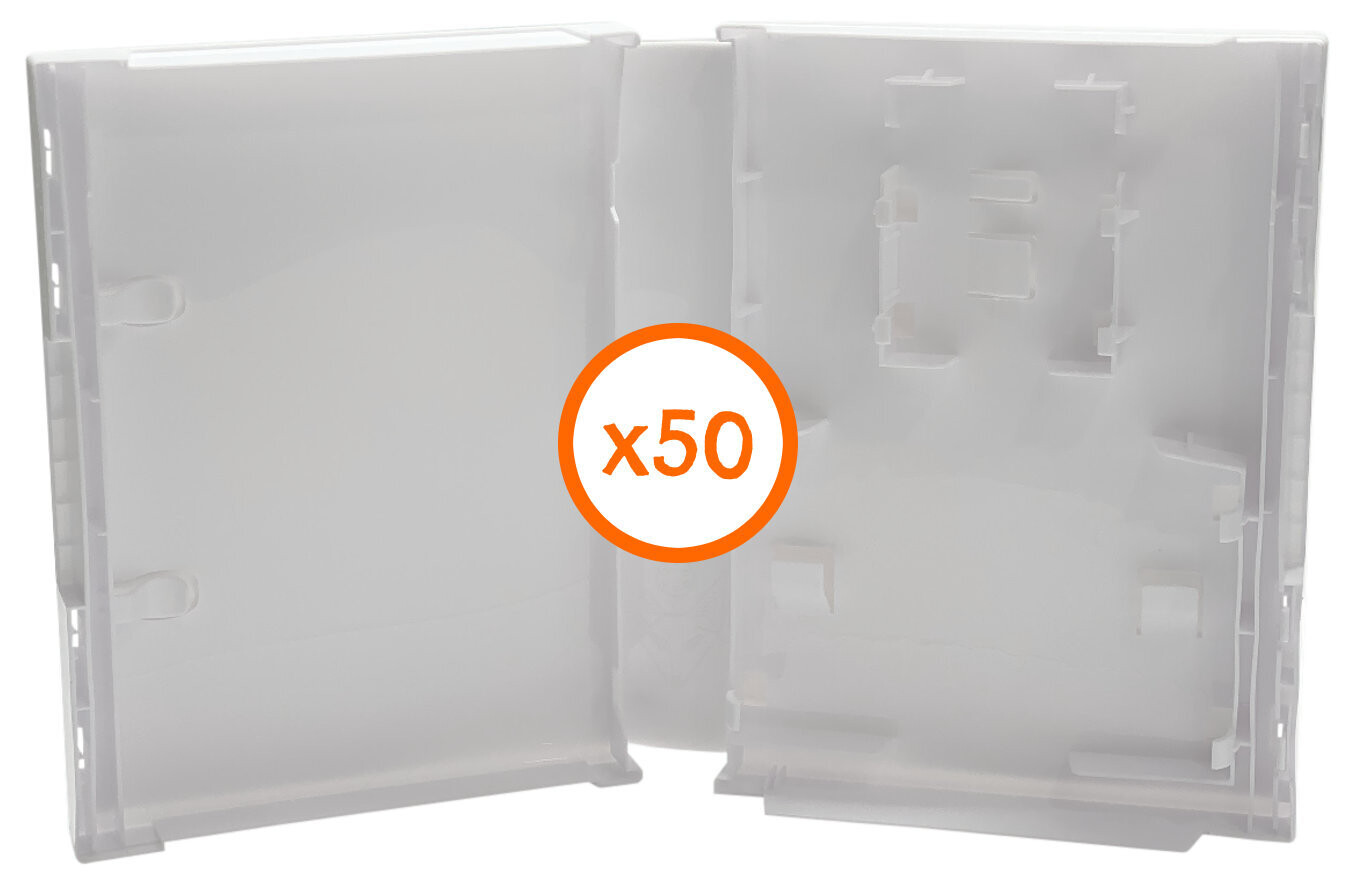 N64 Game Case - White - 50 Pack, Case Color: White - Limited Supply!