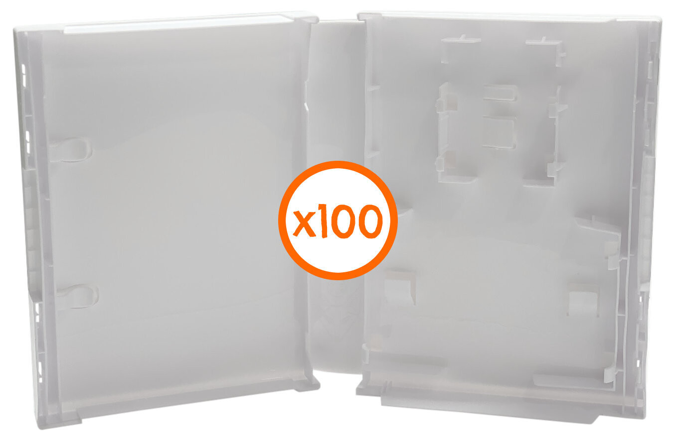 N64 Game Case - White - 100 Pack, Case Color: White - Limited Supply!