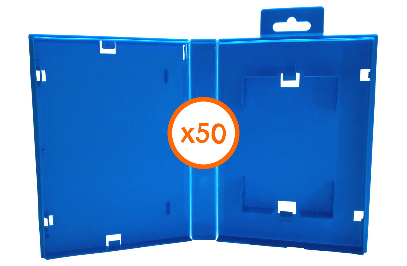 SGMD Game Case - Blue - 50 Pack, Case Color: Blue