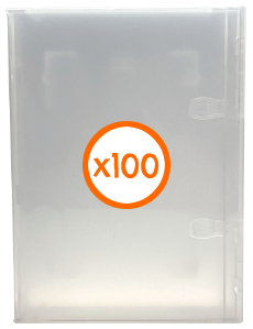 SNES Game Case - Clear - 100 Pack