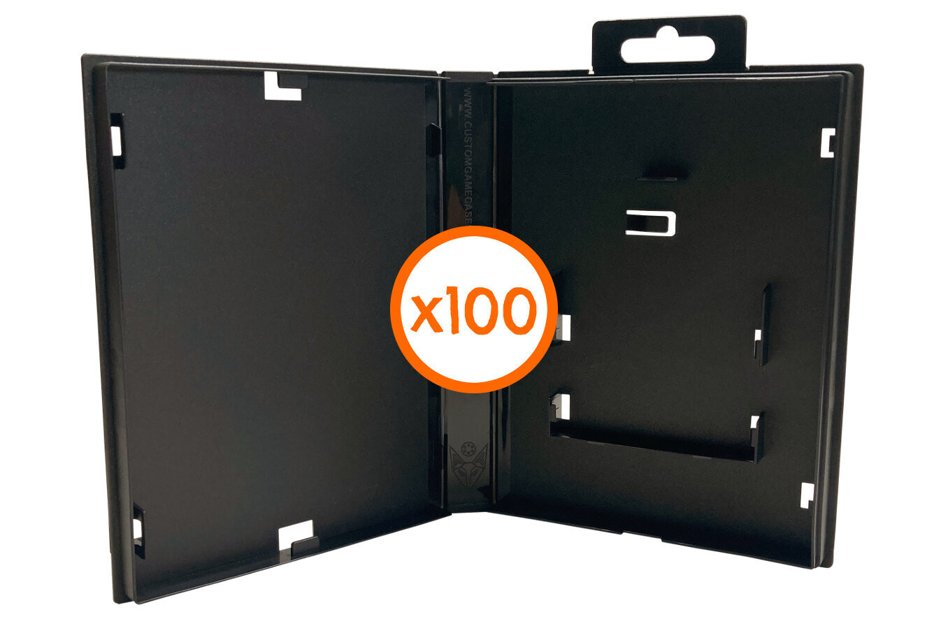 100 Pack, Case Color: Black