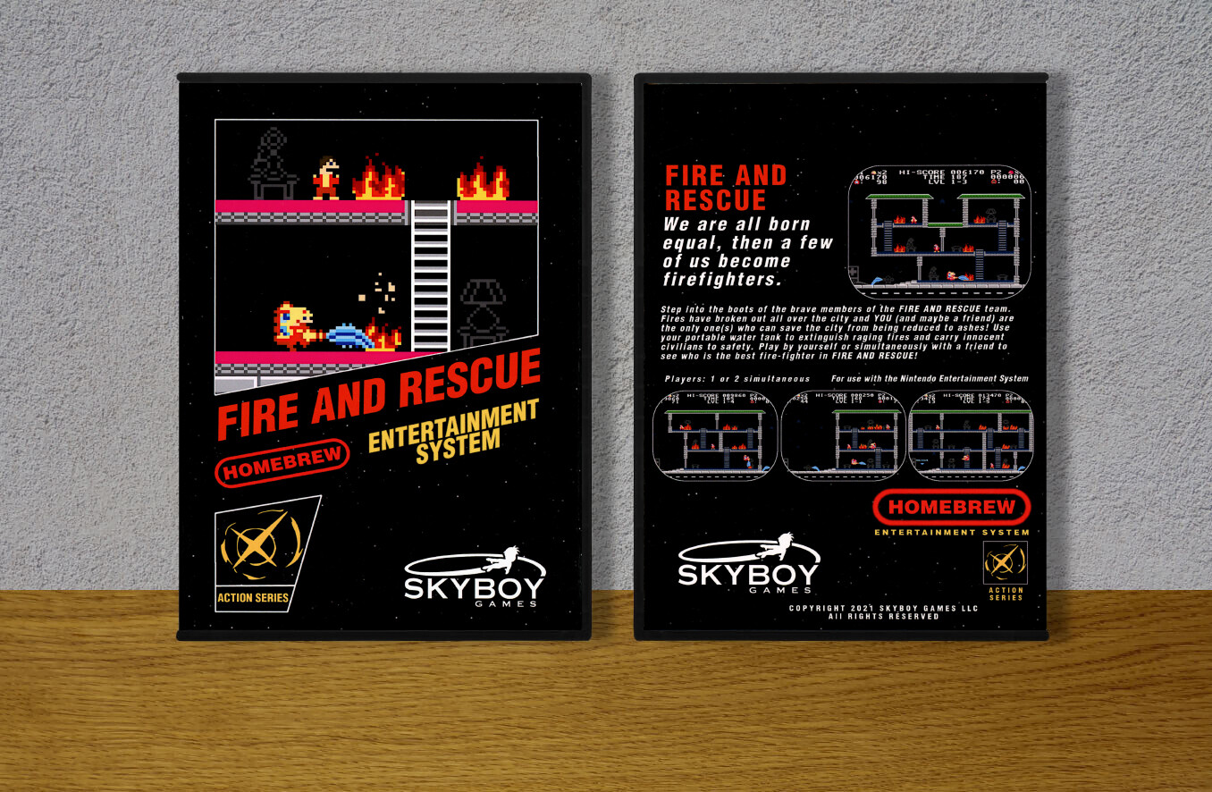 Fire and Rescue, Case Color: DARK GREY (OEM DS CASE COLOR)