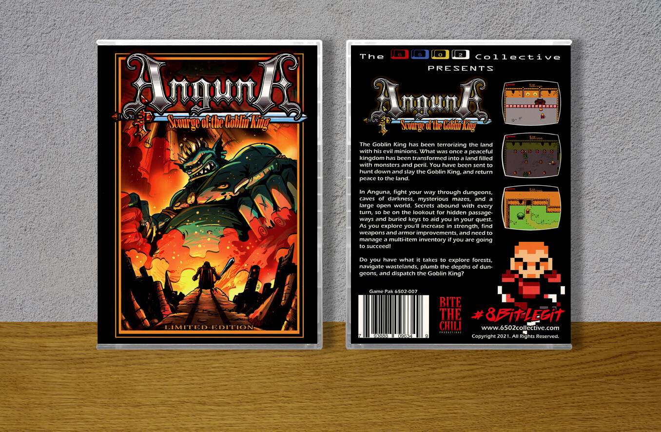 Anguna: Scourge of the Goblin King, Case Color: CLEAR (Transparent)