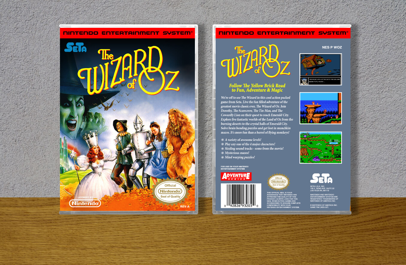 Wizard of Oz, The, Case Color: CLEAR (Transparent)