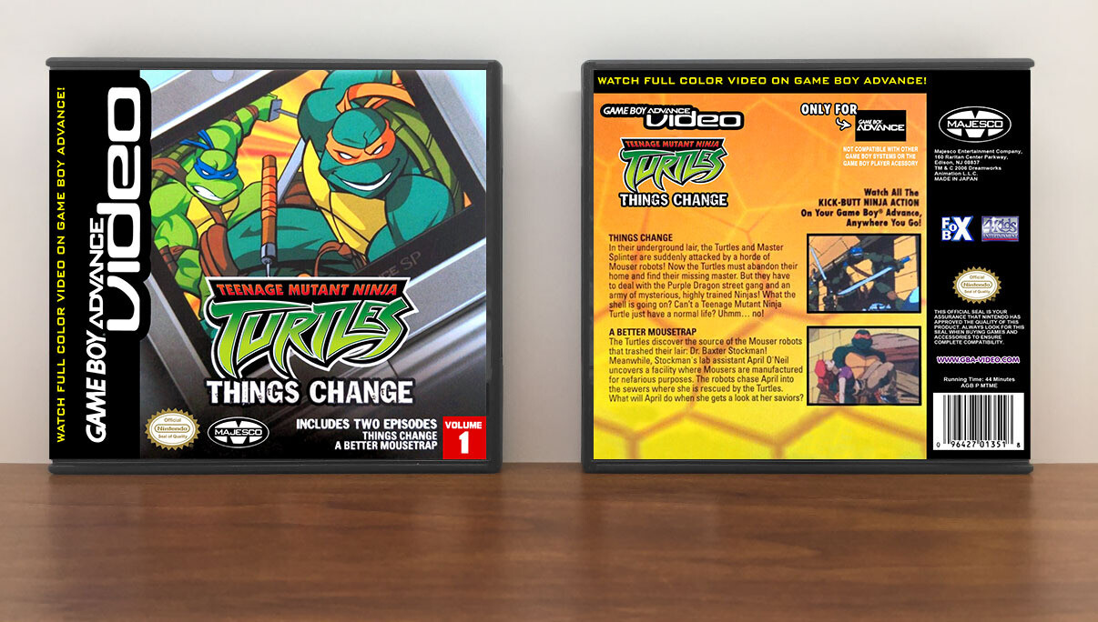 Teenage Mutant Ninja Turtles: Things Change Volume 1, Artwork Spine Color: Black