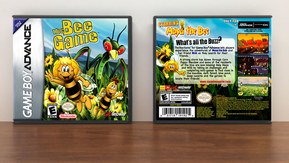 Bee Game, The, Artwork Spine Color: Chrome