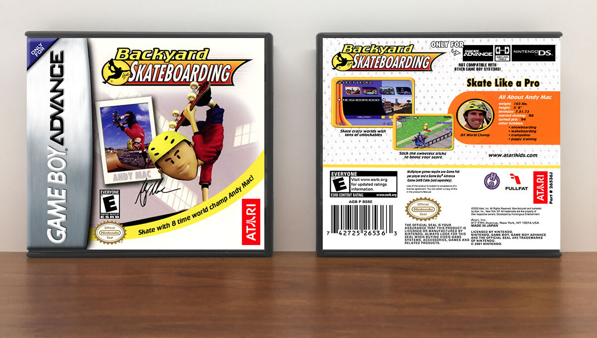 Backyard Skateboarding, Artwork Spine Color: Chrome