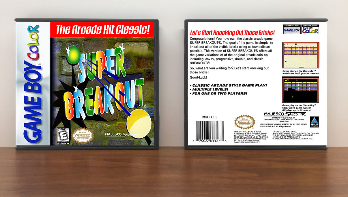 Super Breakout, Artwork Spine Color: Chrome