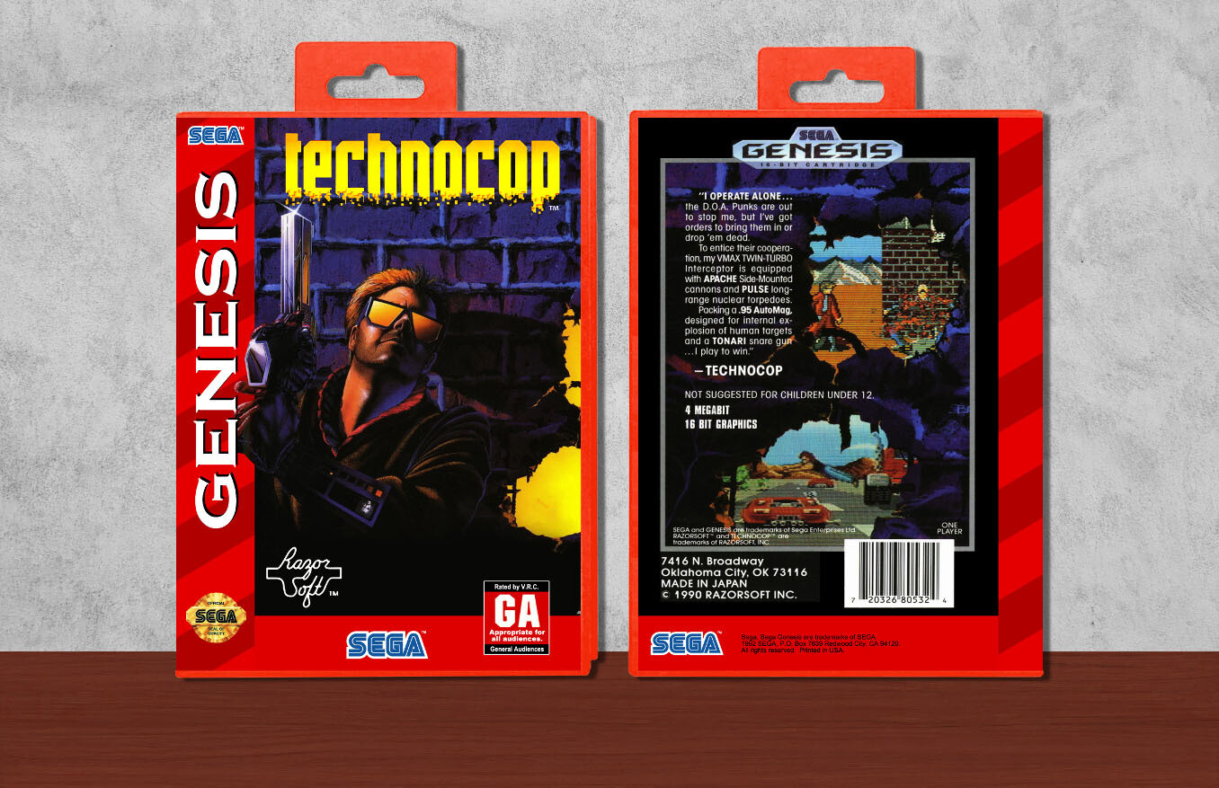 Techno Cop, Case Color: Red