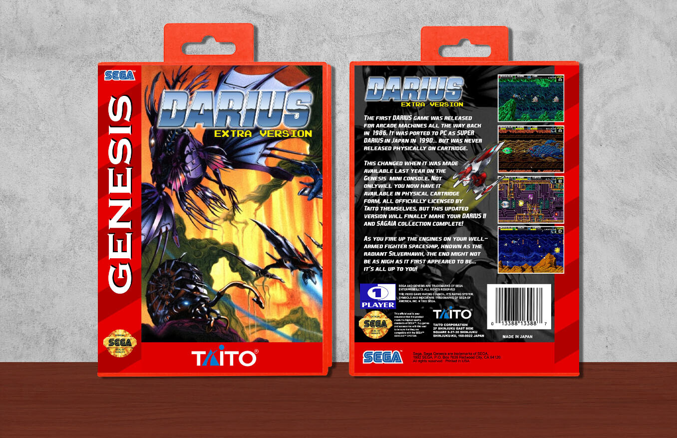 Darius Extra Version, Case Color: Red