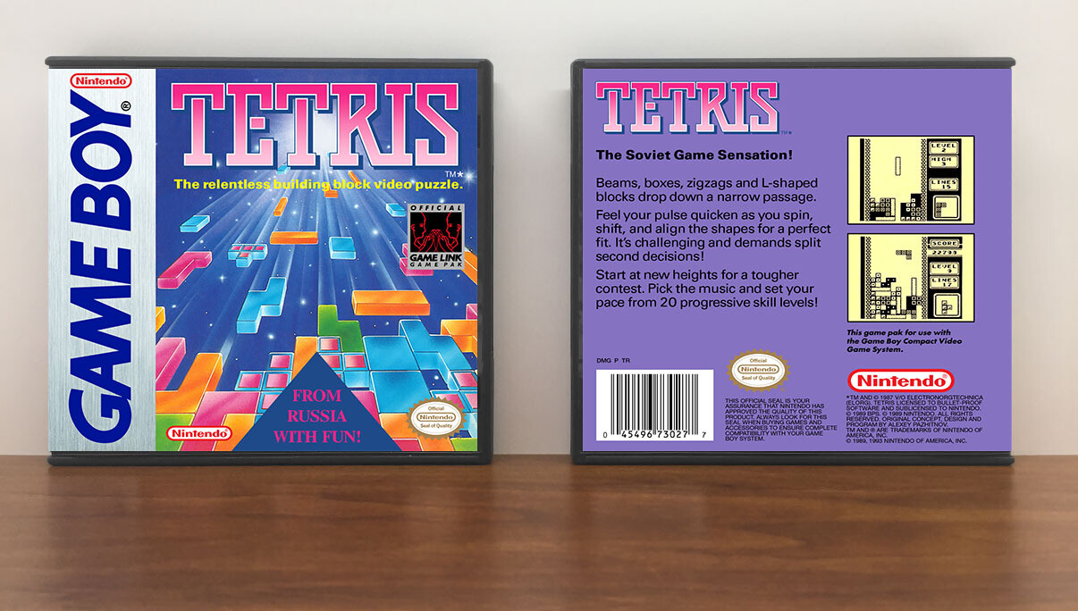 Tetris, Artwork Spine Color: Chrome