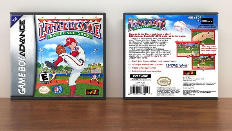 Little League Baseball 2002, Artwork Spine Color: Chrome