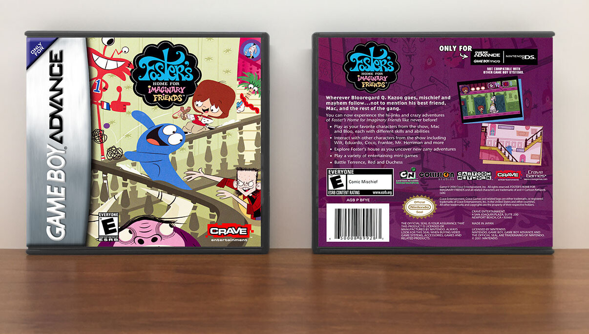 Foster&#39;s Home for Imaginary Friends, Artwork Spine Color: Chrome