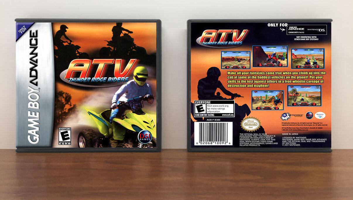 ATV Thunder Ridge Riders, Artwork Spine Color: Chrome
