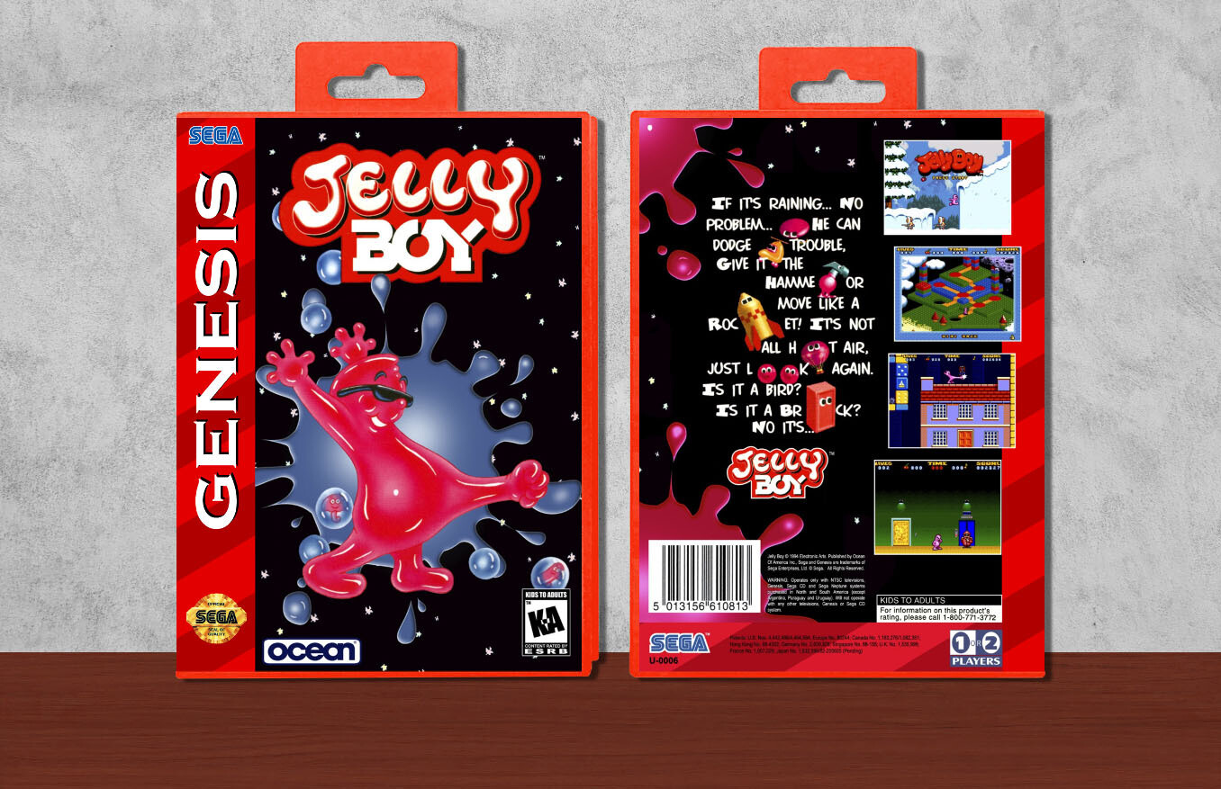 Jelly Boy, Case Color: Red