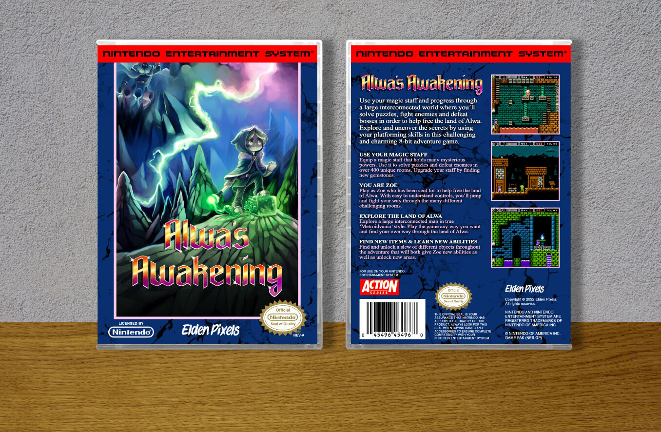 Alwa&#39;s Awakening, Case Color: CLEAR (Transparent)