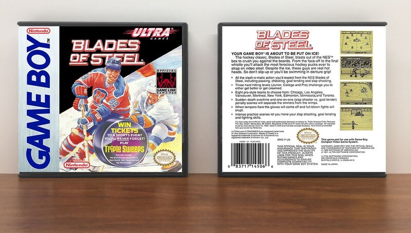 Blades of Steel, Artwork Spine Color: Chrome