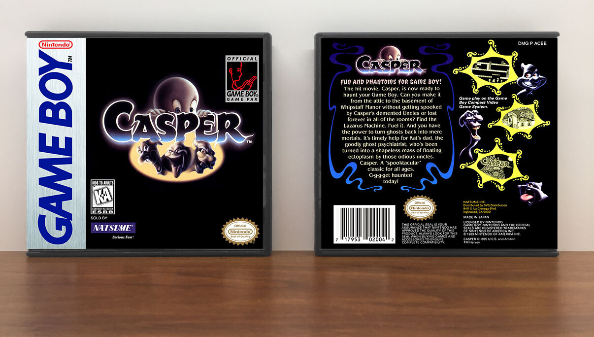 Casper, Artwork Spine Color: Chrome