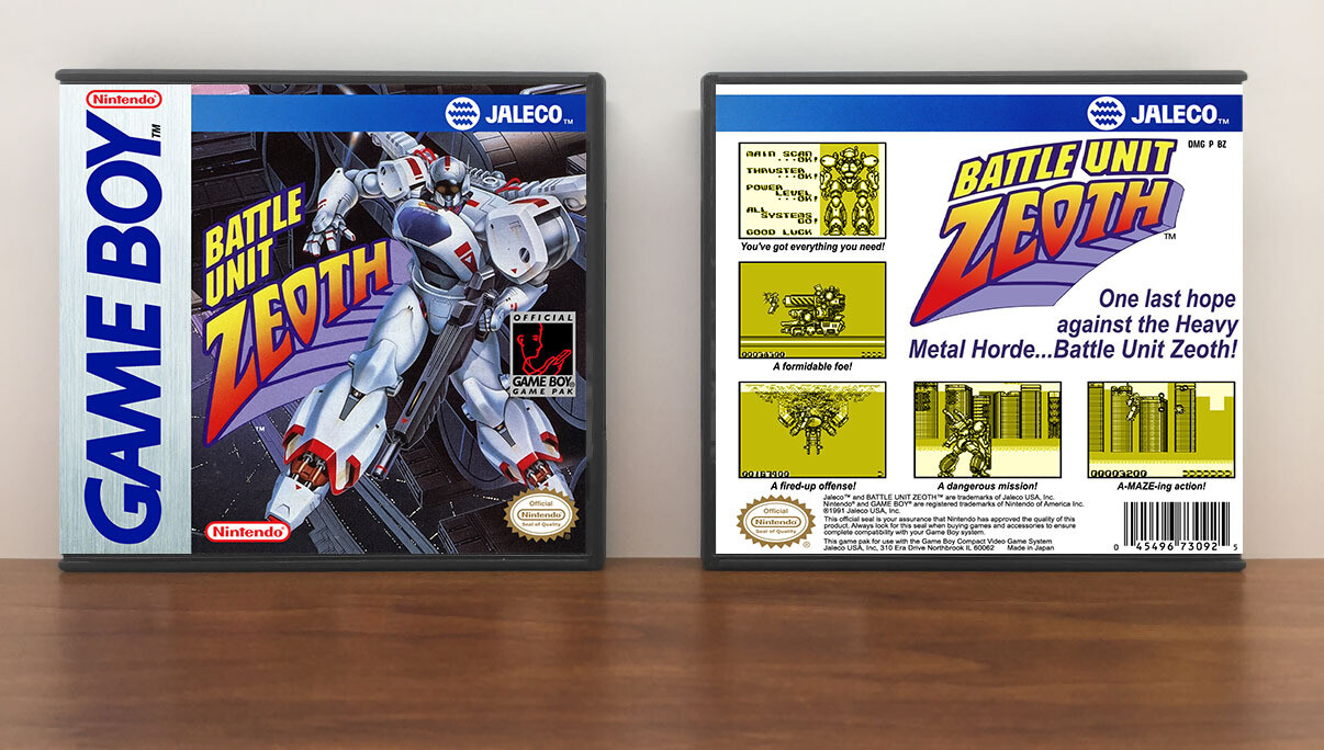 Battle Unit Zeoth, Artwork Spine Color: Chrome