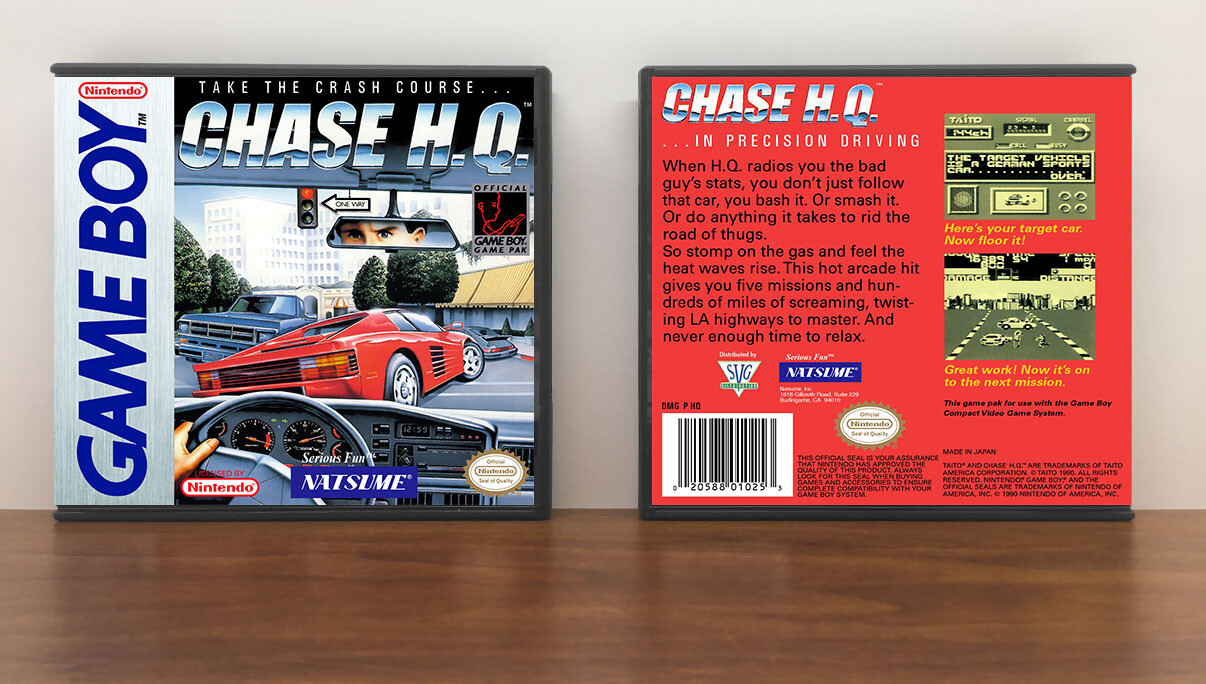 Chase H.Q. (Natsume), Artwork Spine Color: Chrome