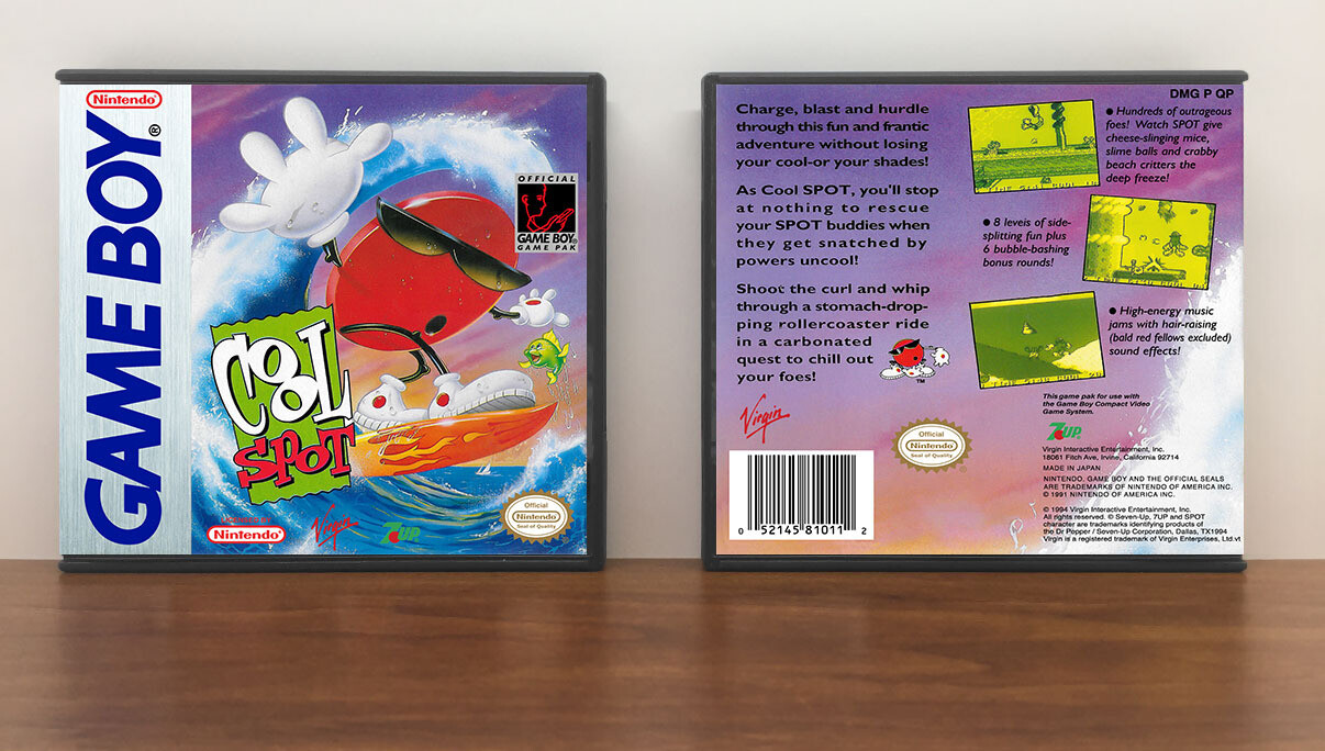 Cool Spot, Artwork Spine Color: Chrome