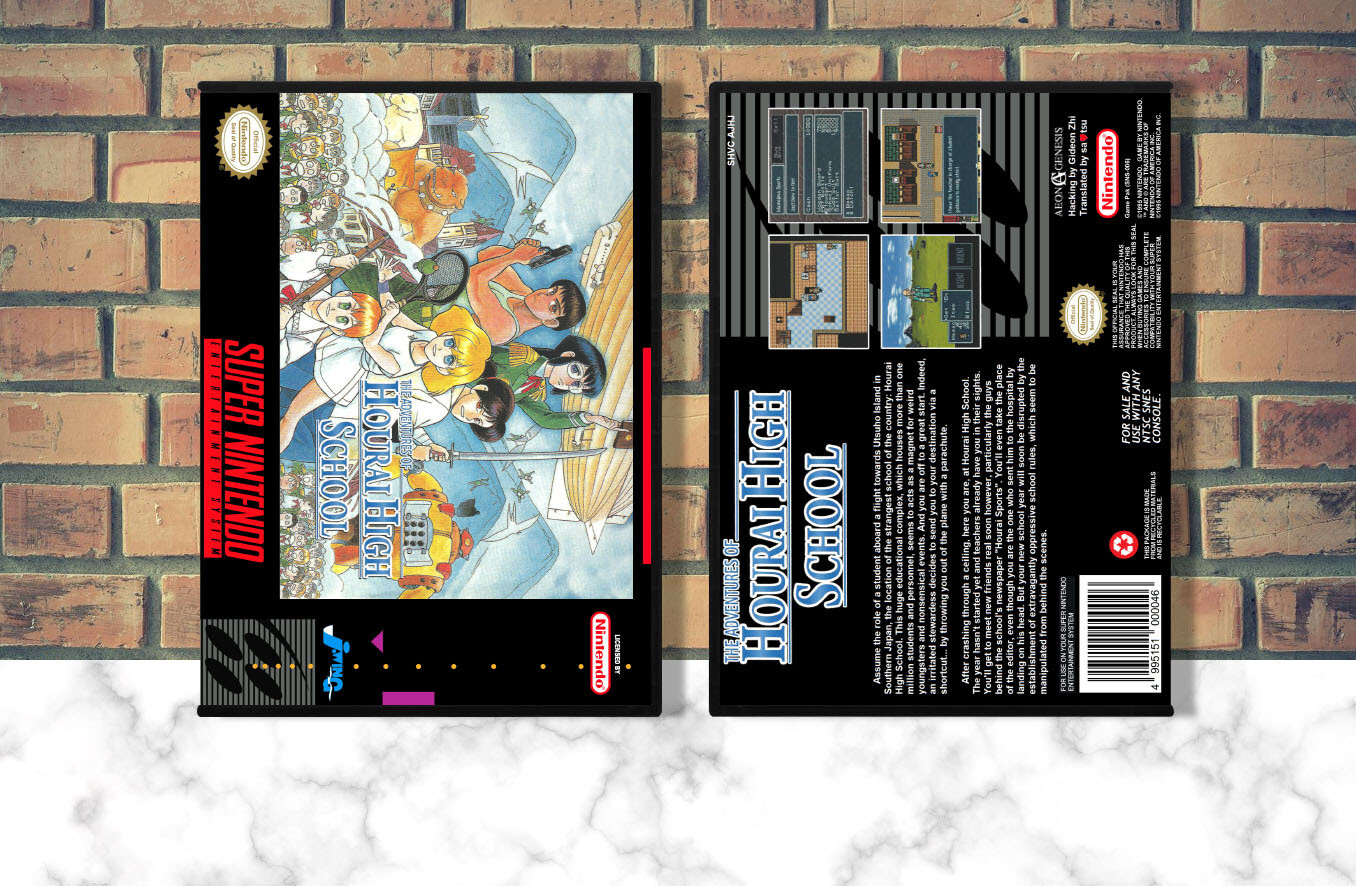 Adventures of Hourai High School, The, Case Color: DARK GREY (OEM DS CASE COLOR)