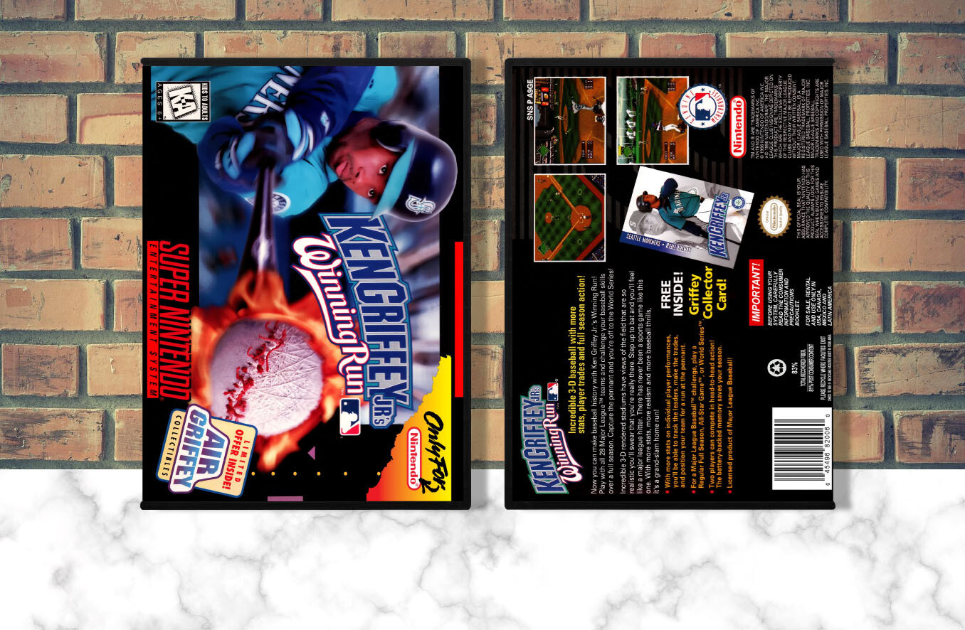 Ken Griffey Jr&#39;s Winning Run, Case Color: DARK GREY (OEM DS CASE COLOR)