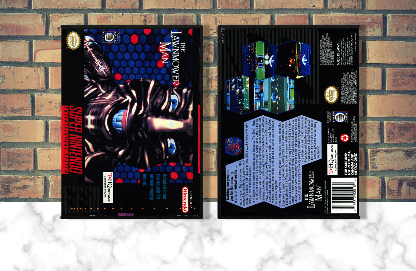 Lawnmower Man, The, Case Color: DARK GREY (OEM DS CASE COLOR)