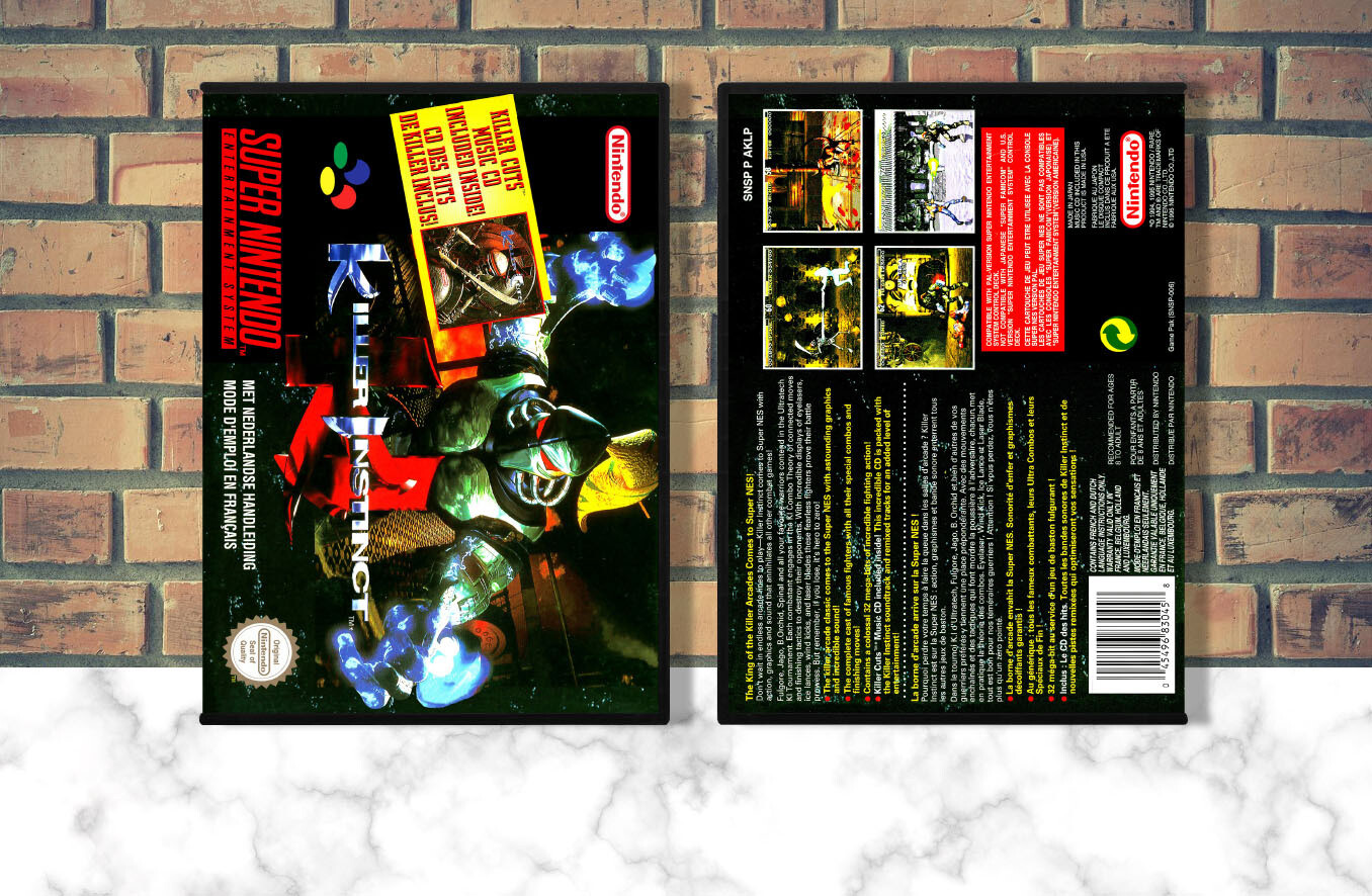 Killer Instinct (EU), Case Color: DARK GREY (OEM DS CASE COLOR)