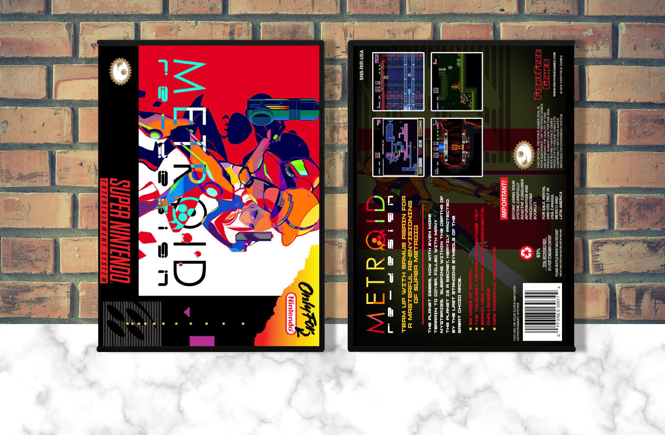 Metroid Redesign, Case Color: DARK GREY (OEM DS CASE COLOR)