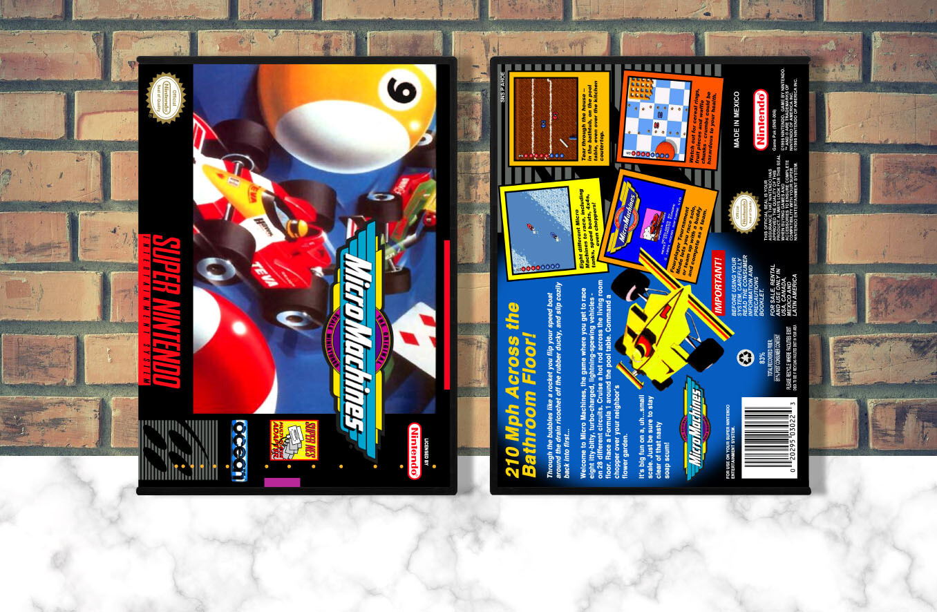 Micro Machines, Case Color: DARK GREY (OEM DS CASE COLOR)