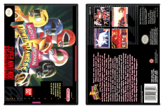 Mighty Morphin Power Rangers - SNES Video Game Case